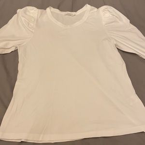 Size L White Long Sleeve Shirt by A. L. C.